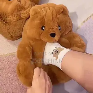 Cartoon Bear Cotton Shoes Warm Cute Teddy Bears