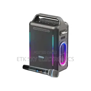 Powerology TWS 200w With Mic and Remote Karaoke Speaker