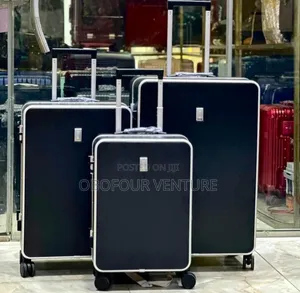 3in1 Zipless Anticrake Luxury Designer Luggage for Vip Use