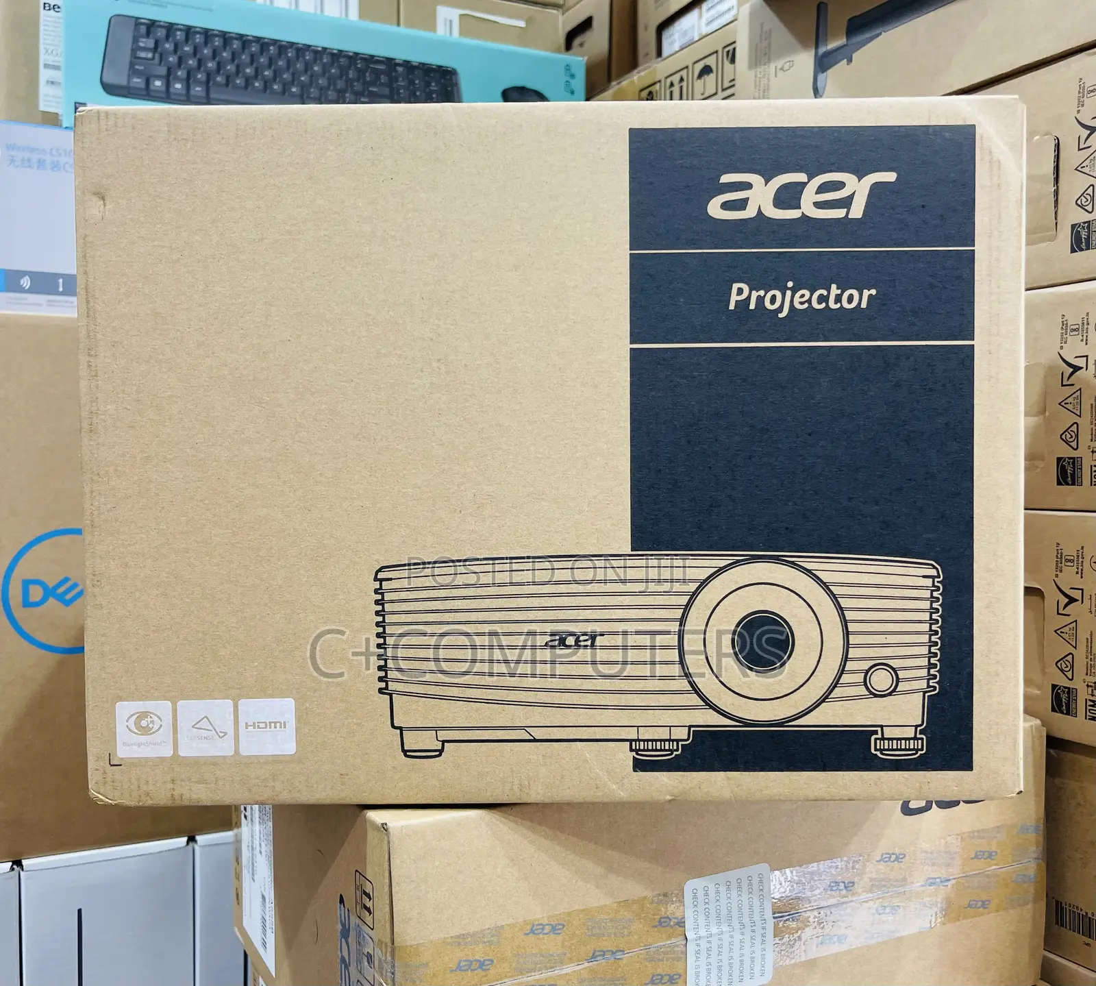 Acer X1329 Projector DLP Technology 4800 Ansi Lumens