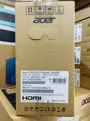 Acer X1329 Projector DLP Technology 4800 Ansi Lumens