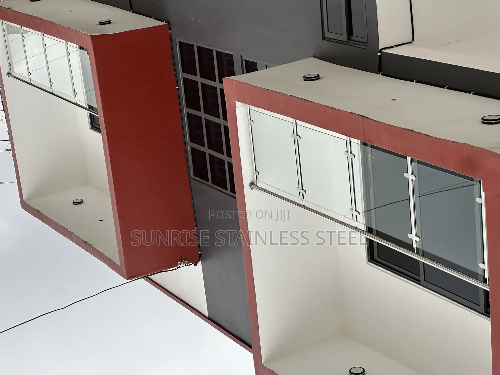 Stainless Plain Glass Balustrade