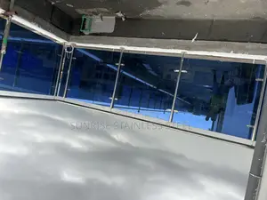 Stainless Plain Glass Balustrade