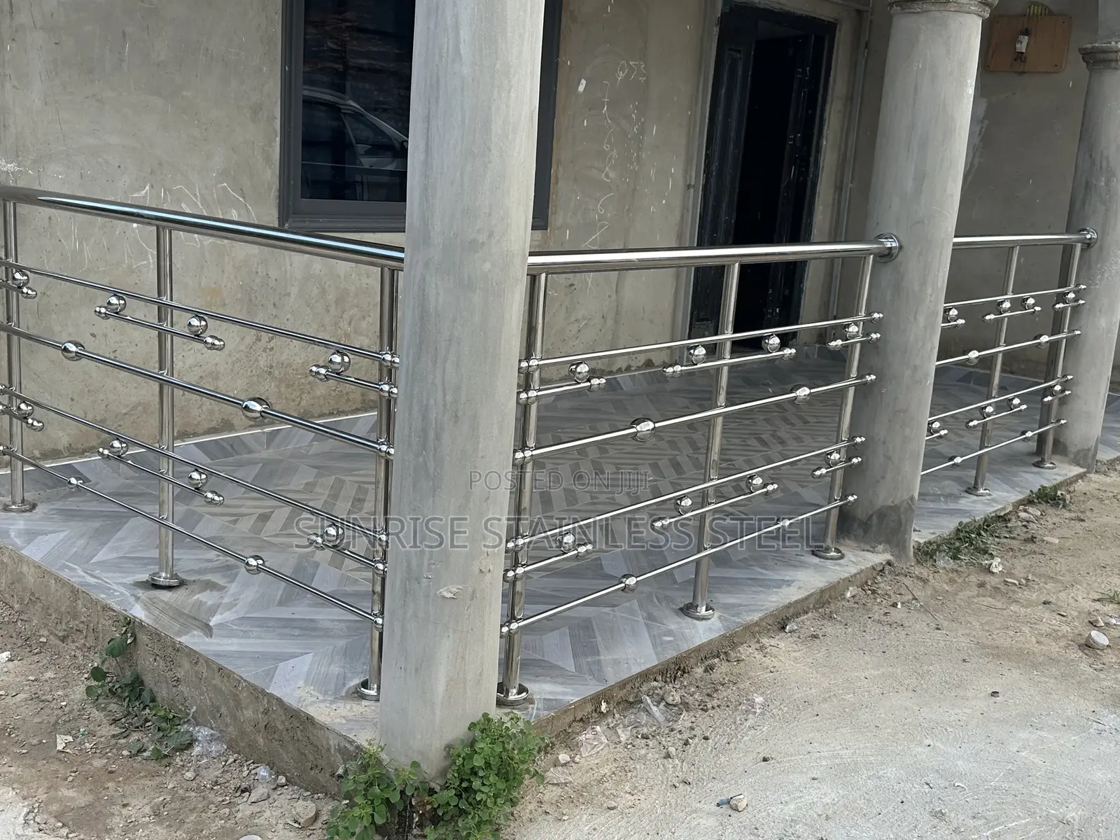 Stainless Plain Glass Balustrade