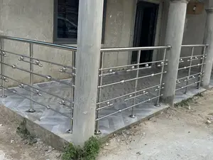 Stainless Plain Glass Balustrade