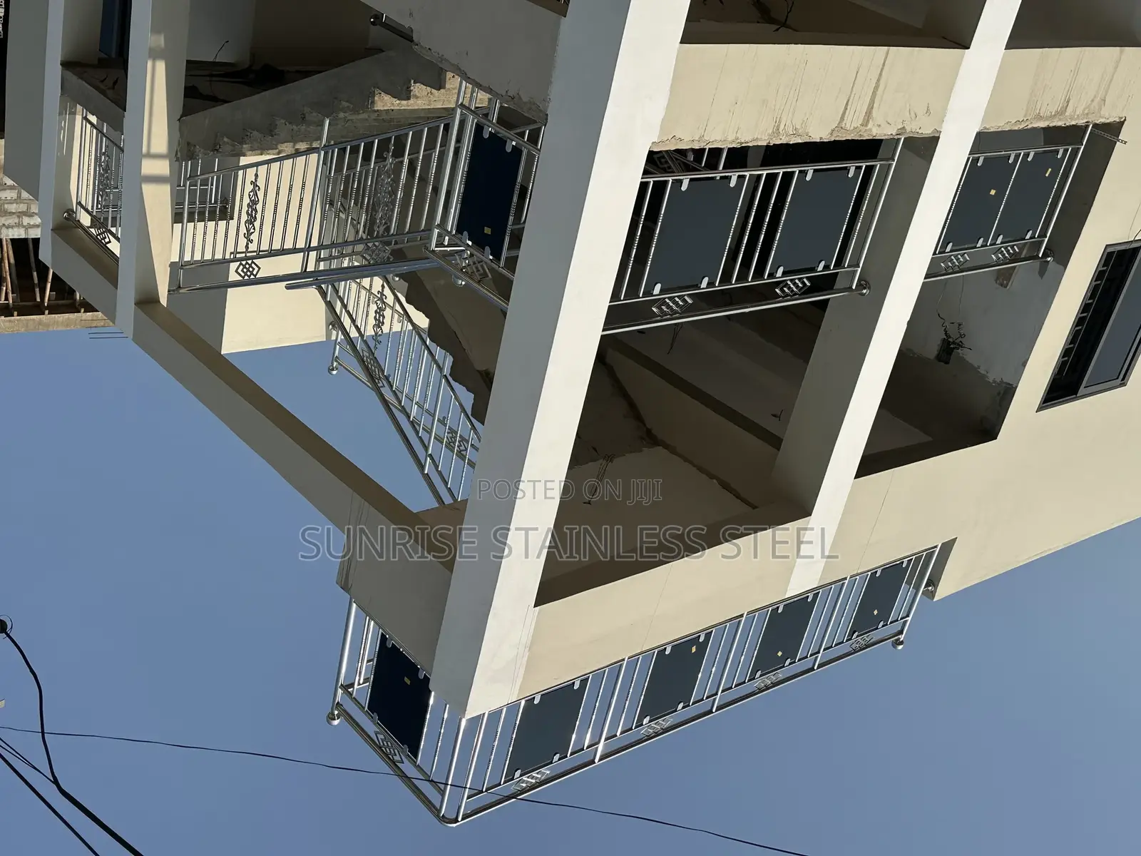 Stainless Plain Glass Balustrade