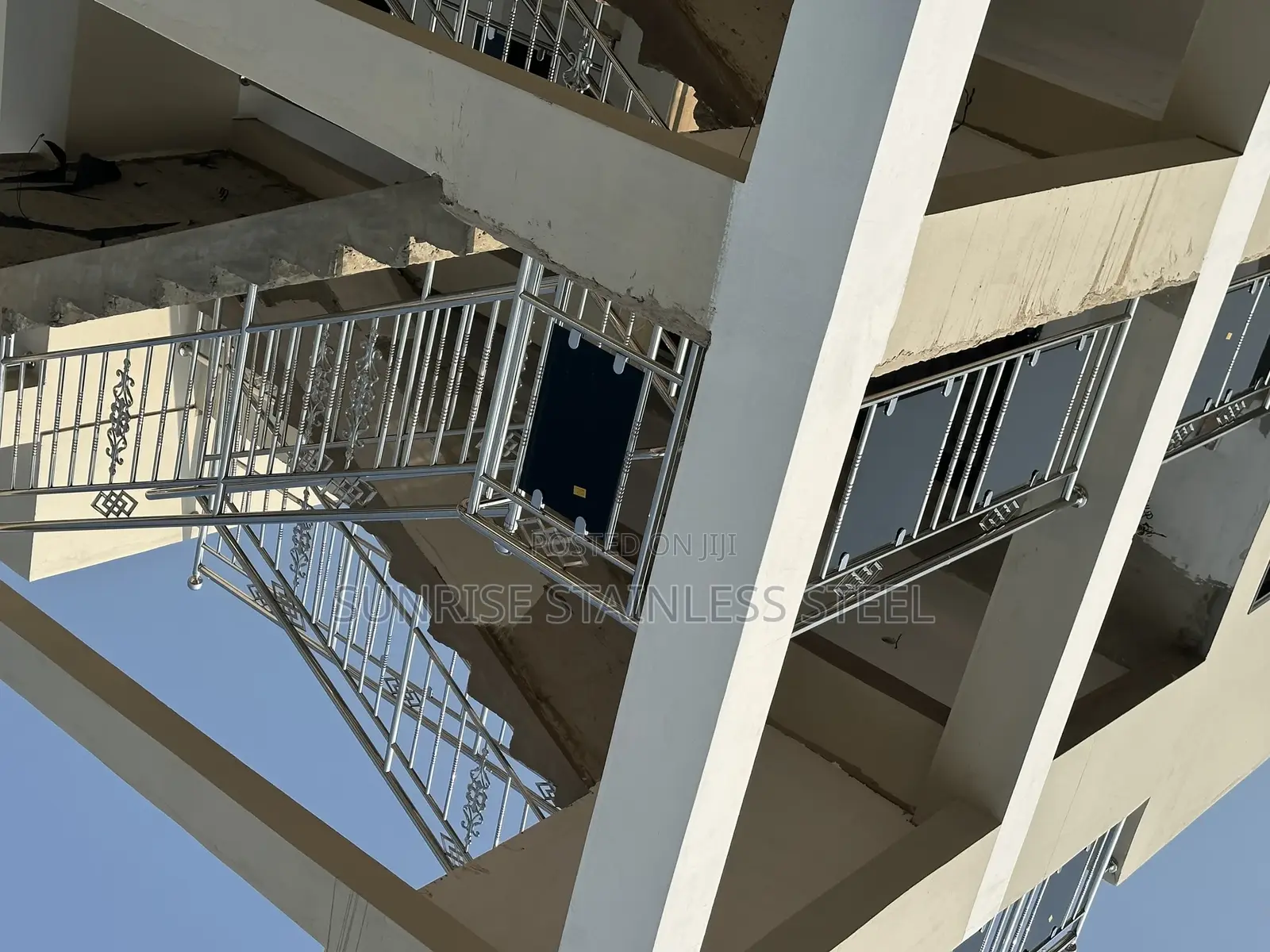 Stainless Plain Glass Balustrade