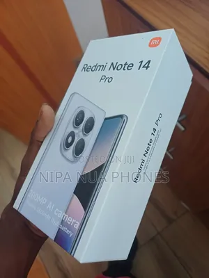 New Xiaomi Redmi Note 14 Pro 256 GB Black