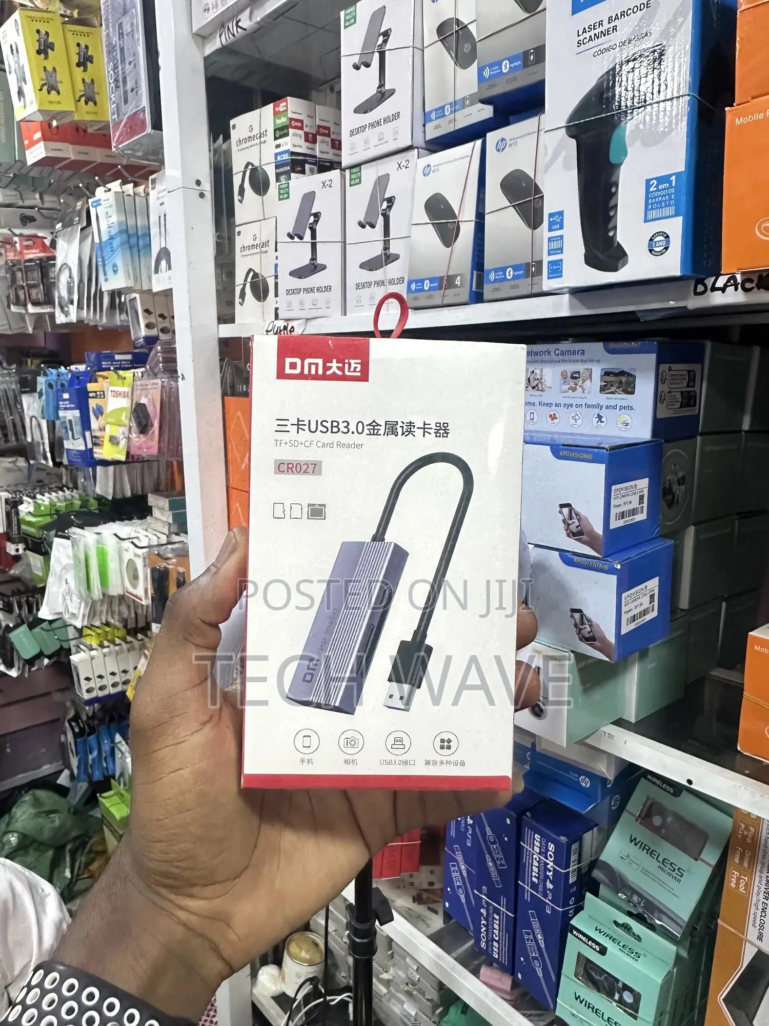 Usb 3.0 Tf-Sd-Cf Card Reader Combo