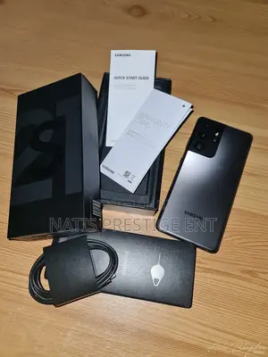 New Samsung Galaxy S21 Ultra 5G 256 GB Black