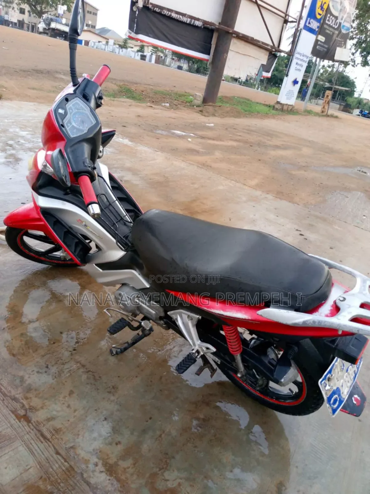 Haojue HJ125-8K 2010 Red