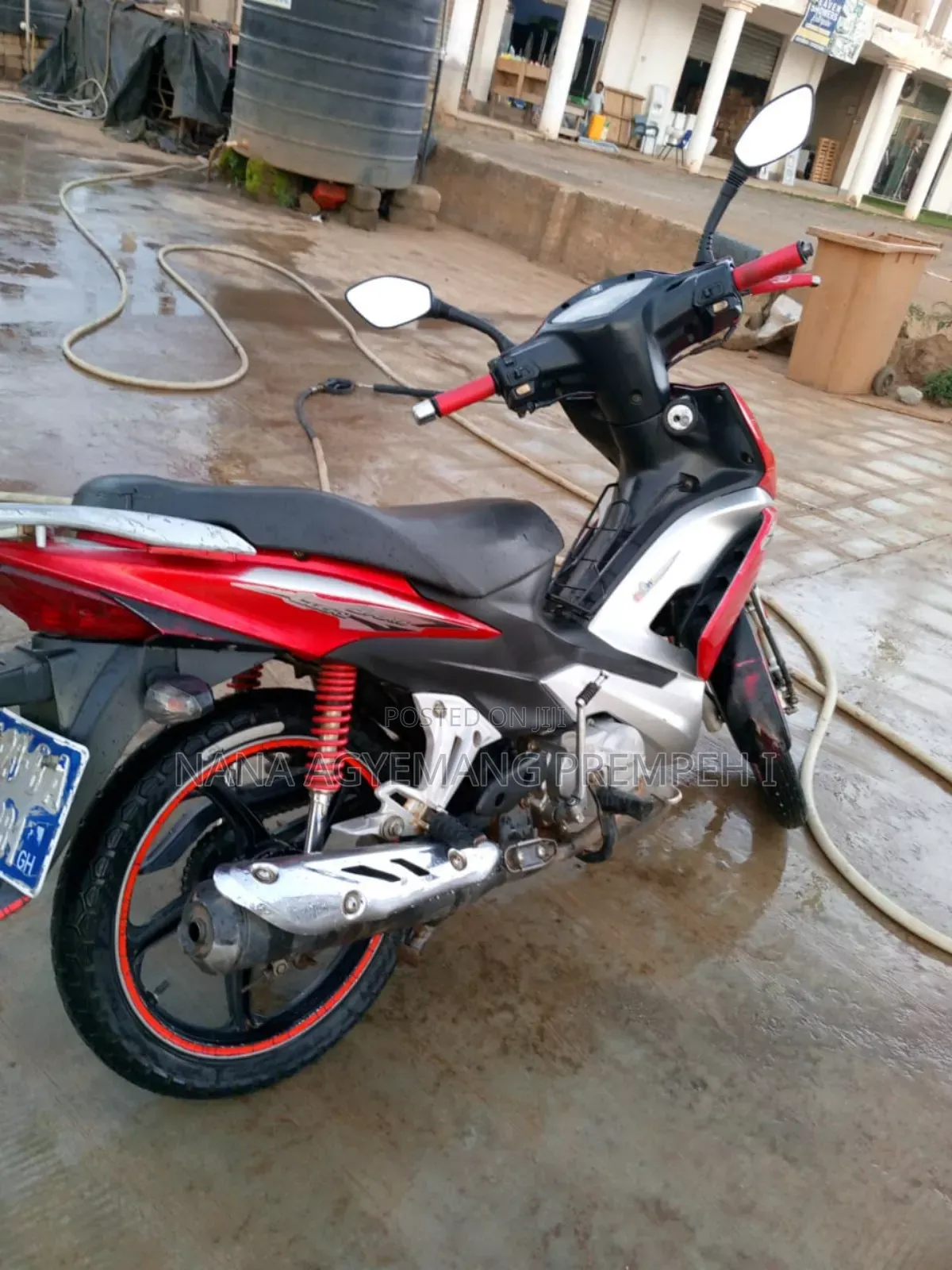 Haojue HJ125-8K 2010 Red