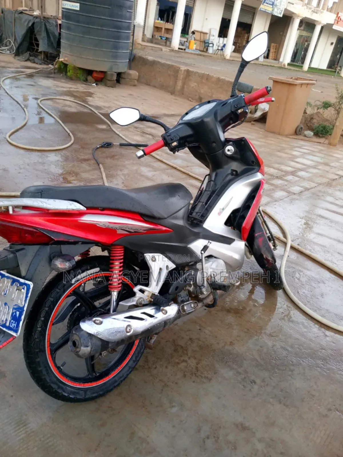 Haojue HJ125-8K 2010 Red
