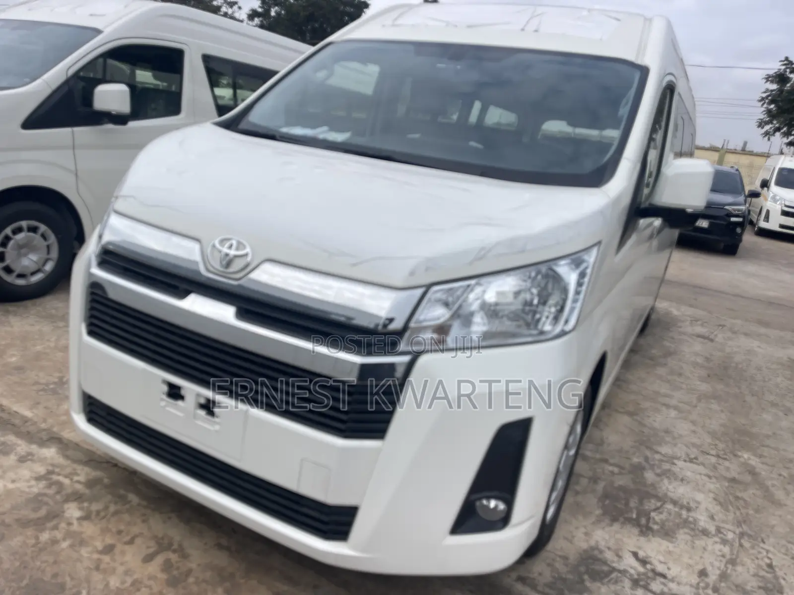 New Toyota HiAce 2025 White