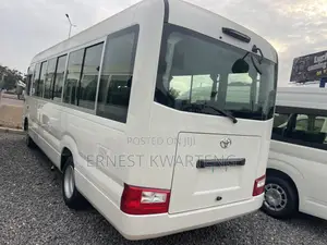 New Toyota Coaster 2025 White