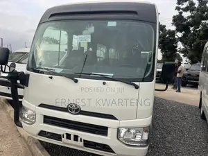 New Toyota Coaster 2025 White