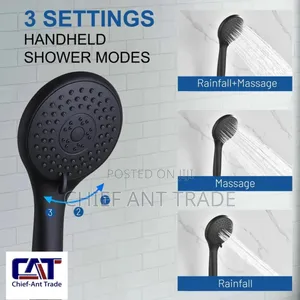 Round Shower Mike Hot and Cold 