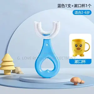 U Sharp Silicone Toothbrush Cup