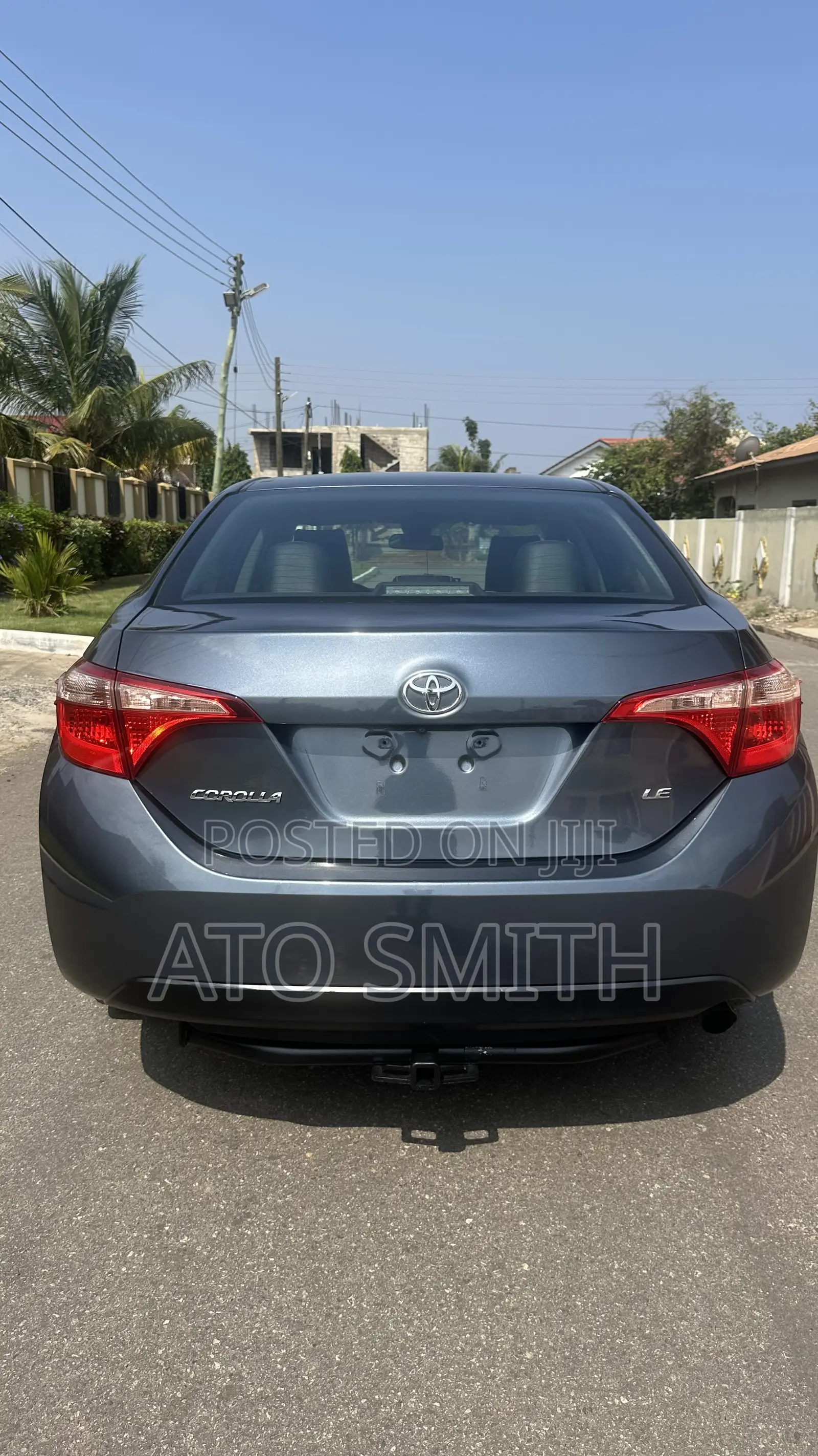 Toyota Corolla 2017 Gray