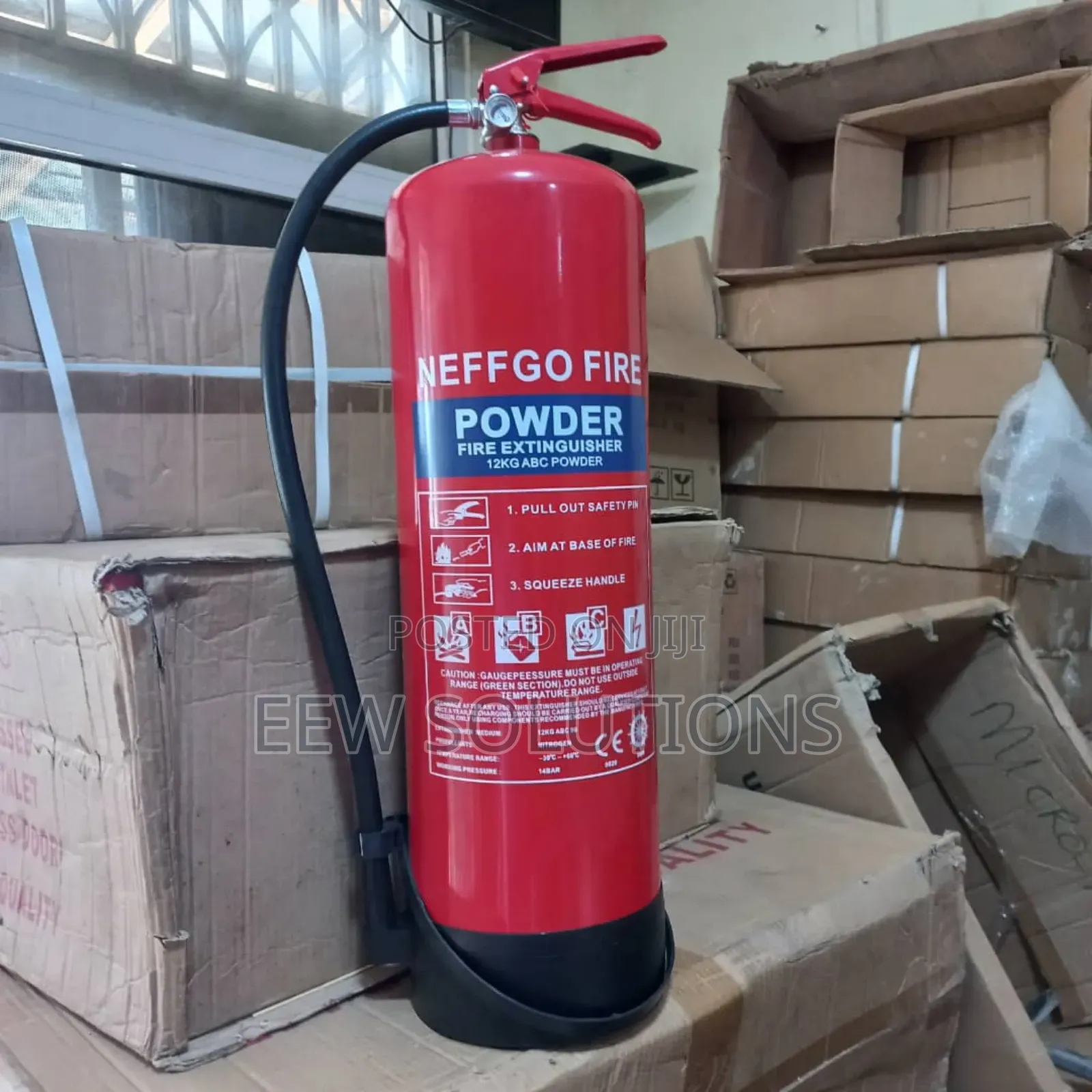 12kg Abc Dry Chemical Powder Fire Extinguisher