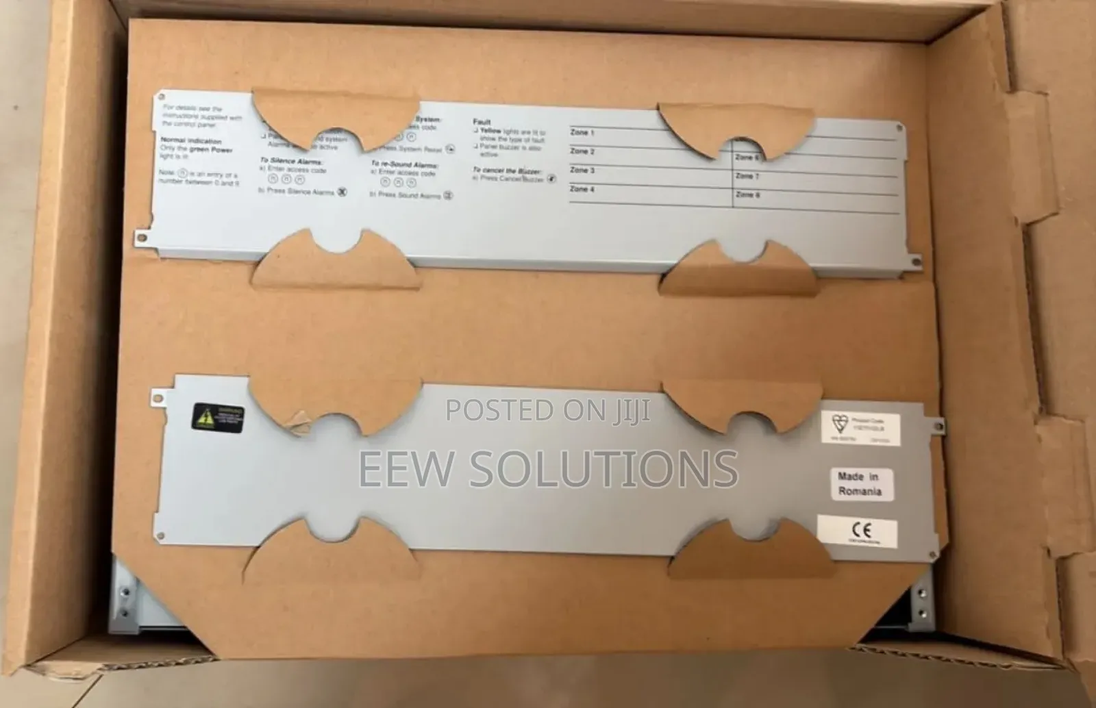 2 Zone Conventional Gent Fire Alarm Control Panel