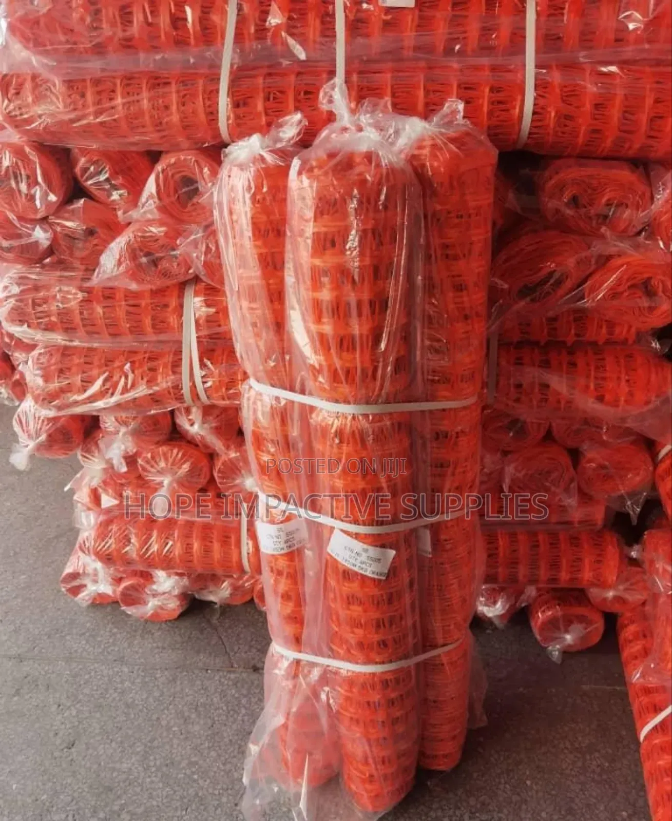 Snow Net/Orange Barrier Mesh, 50m.(Yellow And Green Available As Well)
