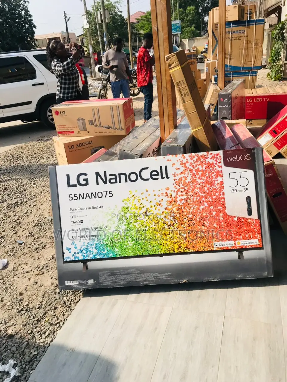 Use Voice Assistants Like Alexa With Nanocell Tv Lg Smart 55”Nano75 