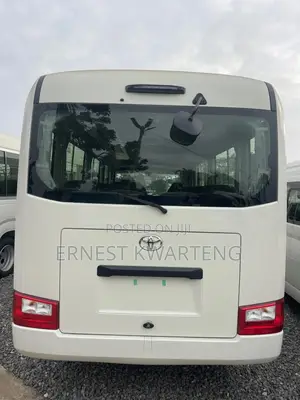 New Toyota Coaster 2025 White