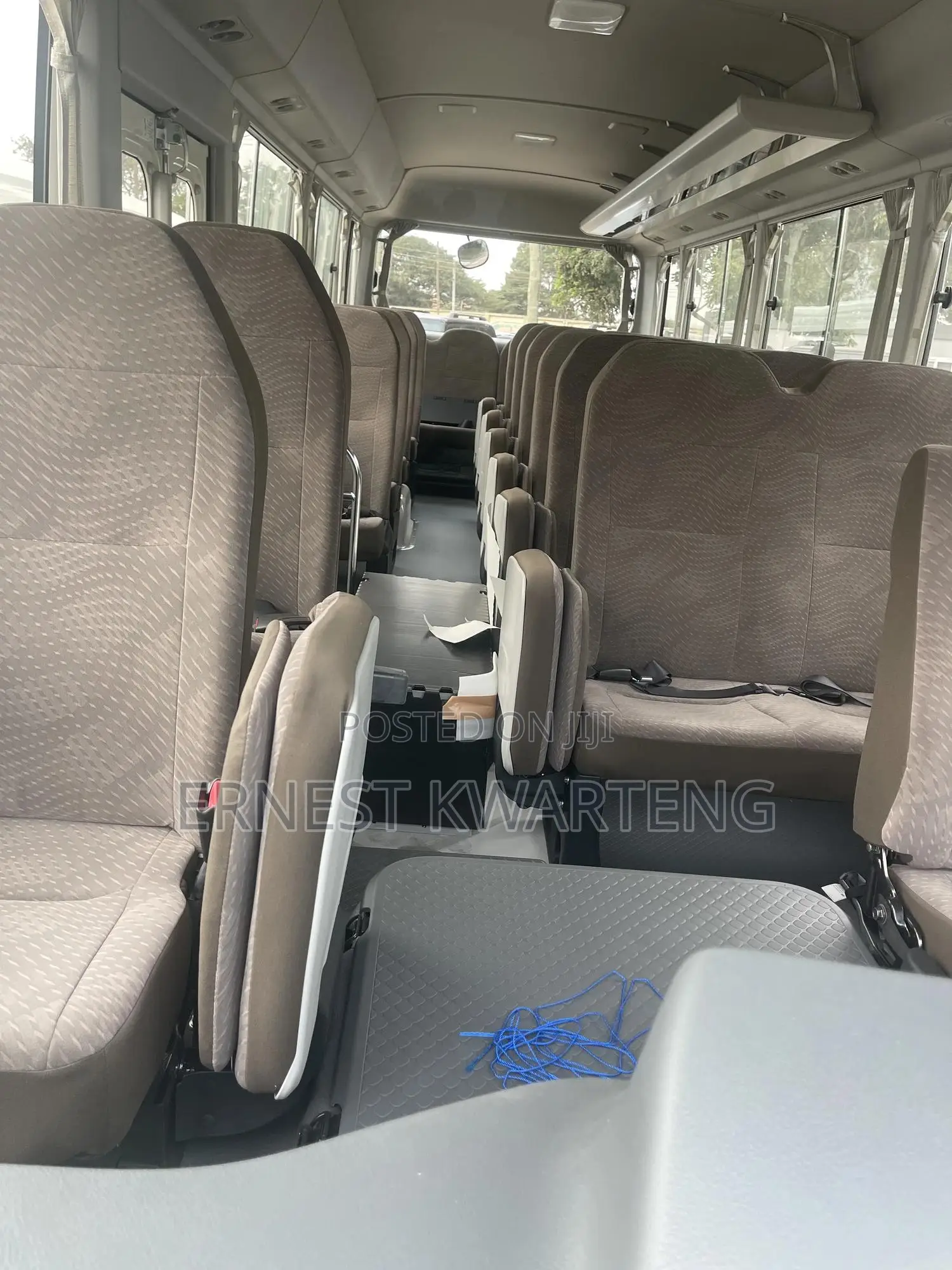 New Toyota Coaster 2025 White