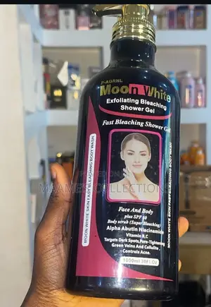 Moon White Exfoliating Body Wash