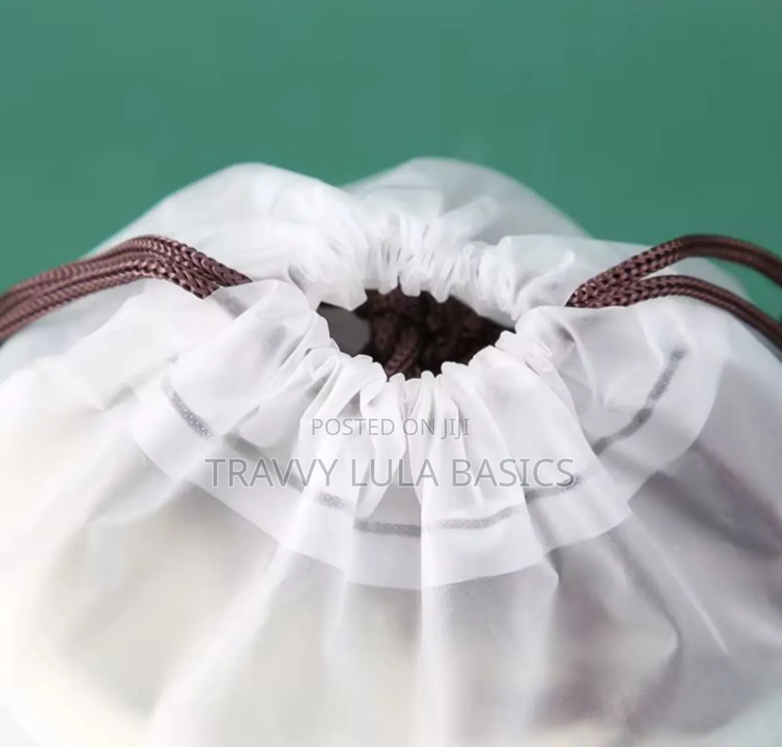New Frosted Drawstring Bags Medium