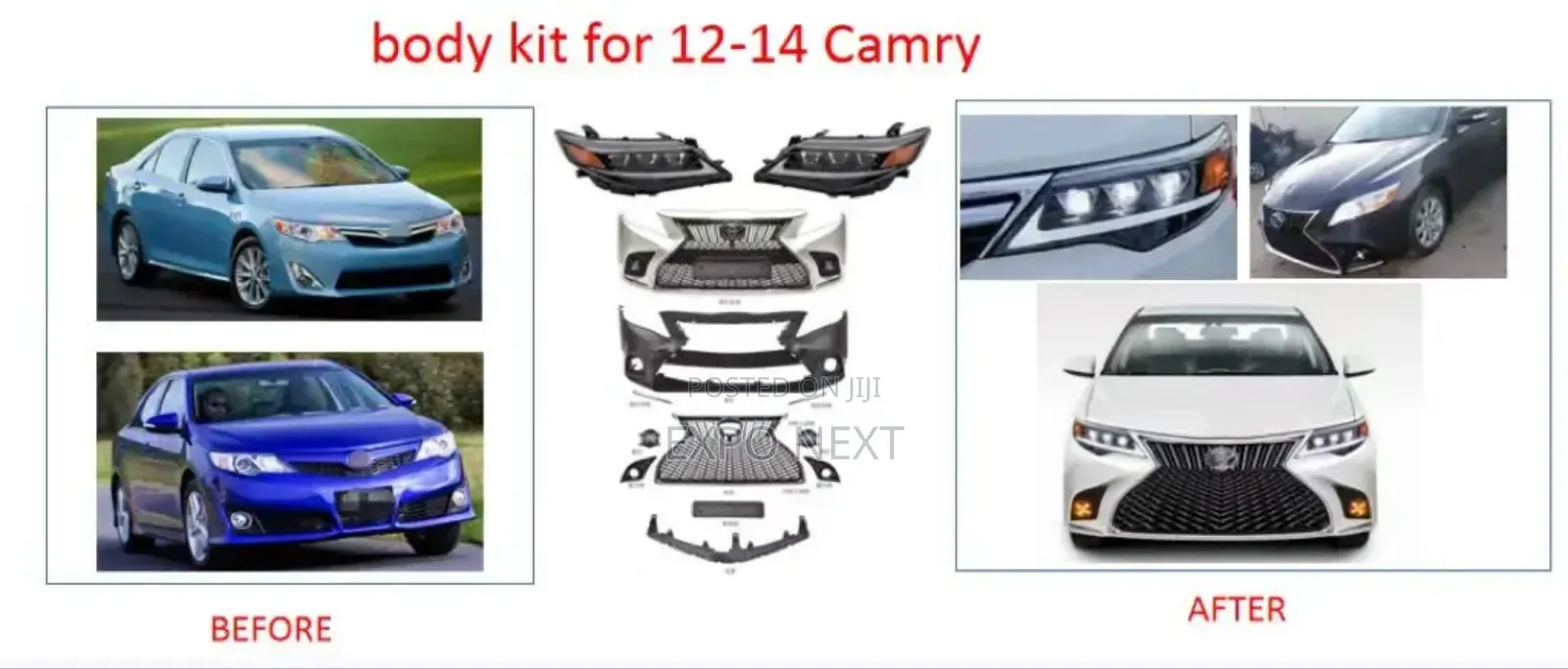 Modified Headlight For Toyota Camry 2012-2014