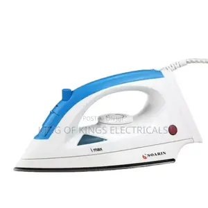 Electric Steam Dry Iron –Non-Stick Soleplate, Adjustable Temperature