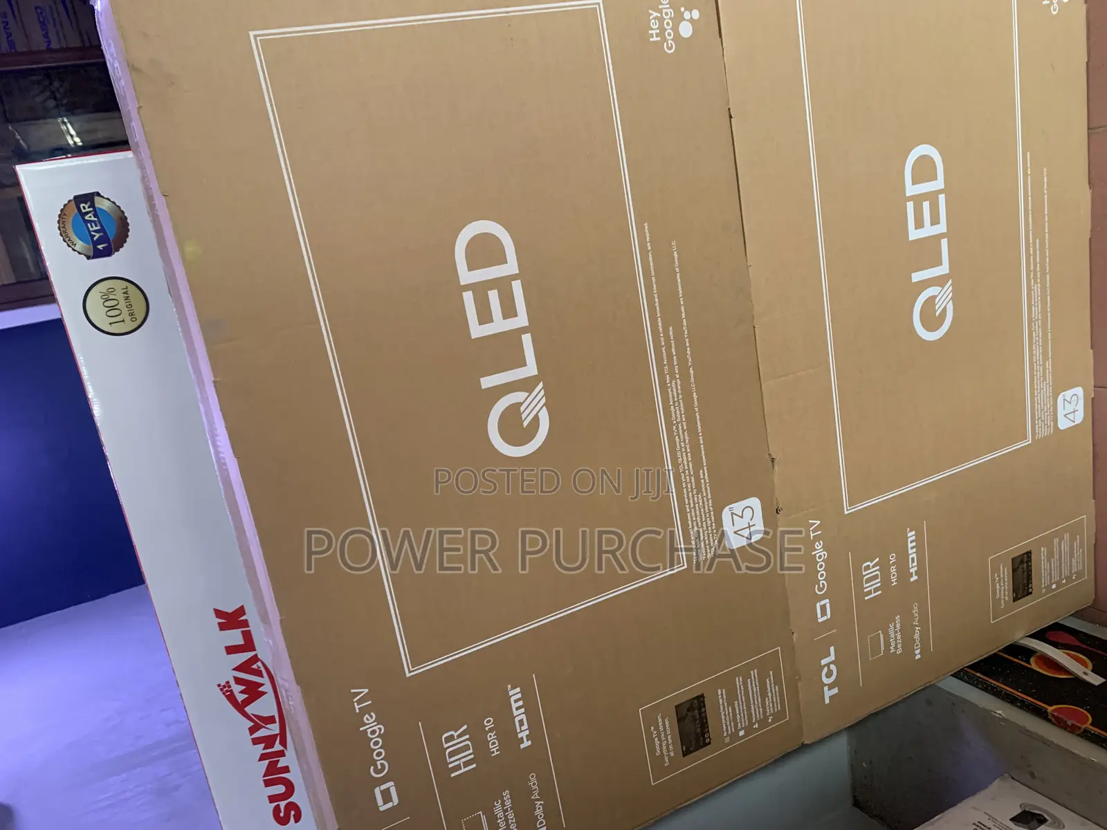Analogy Smart TCL 43inches Qled Television 