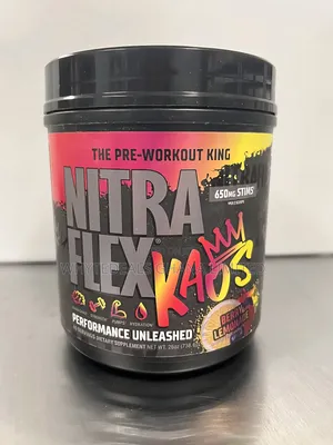 Pre-workout King| Nitraflex Kaos For Explosive Energy| Pump| Strength