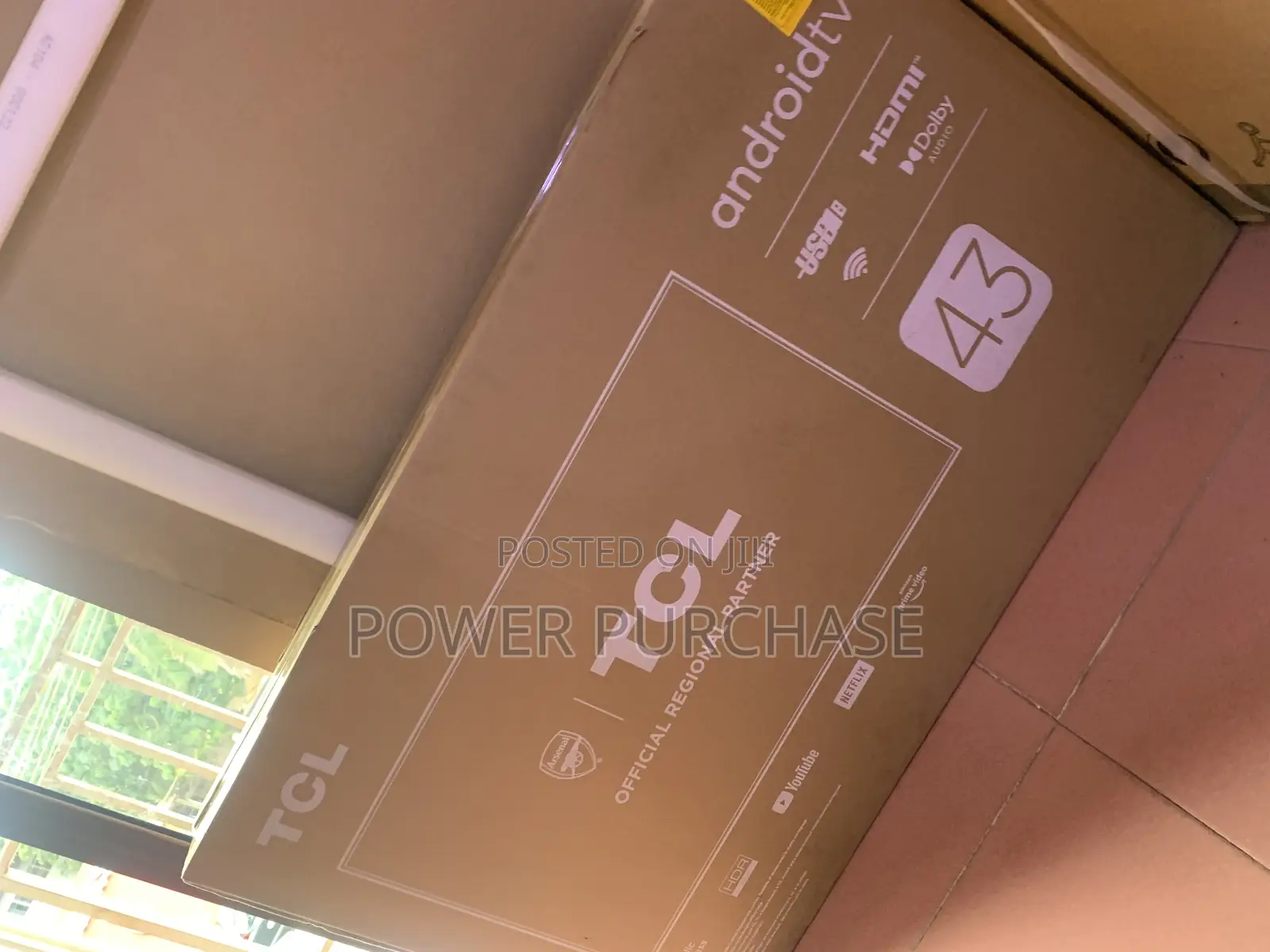 Contrived TCL Smart Android Television 43 Inches Available