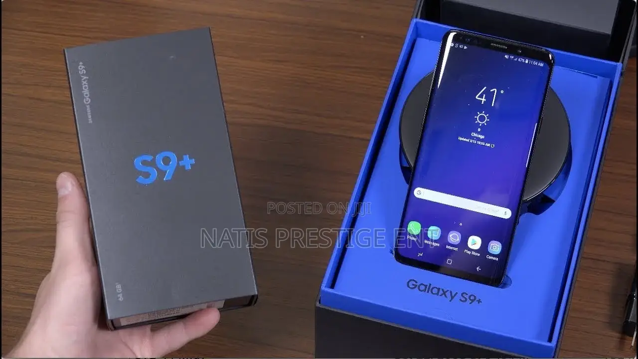 New Samsung Galaxy S9 64 GB Blue
