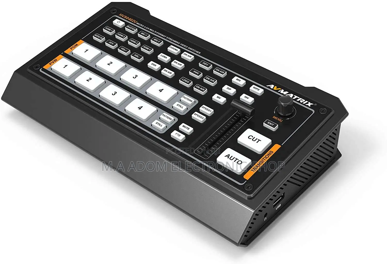 Avmatrix 4 Channel Hdmi Video Switcher