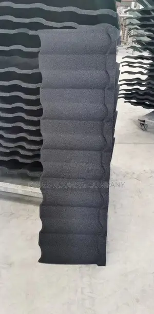 Sparkling Black Milano Euro Roofing Tiles