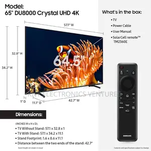 Samsung 65-Inch Class Crystal Uhd Du8000