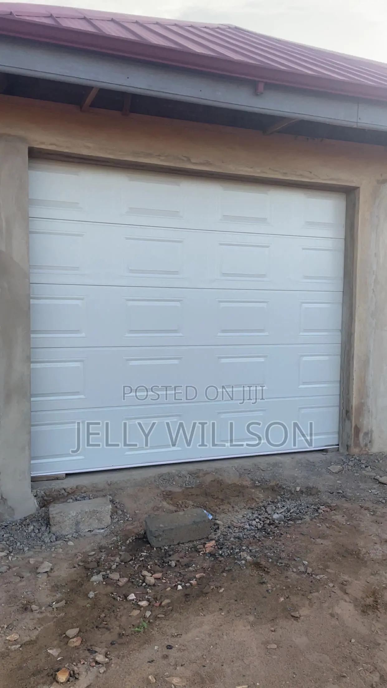 Fanlight Double Garage Door 9 X 8