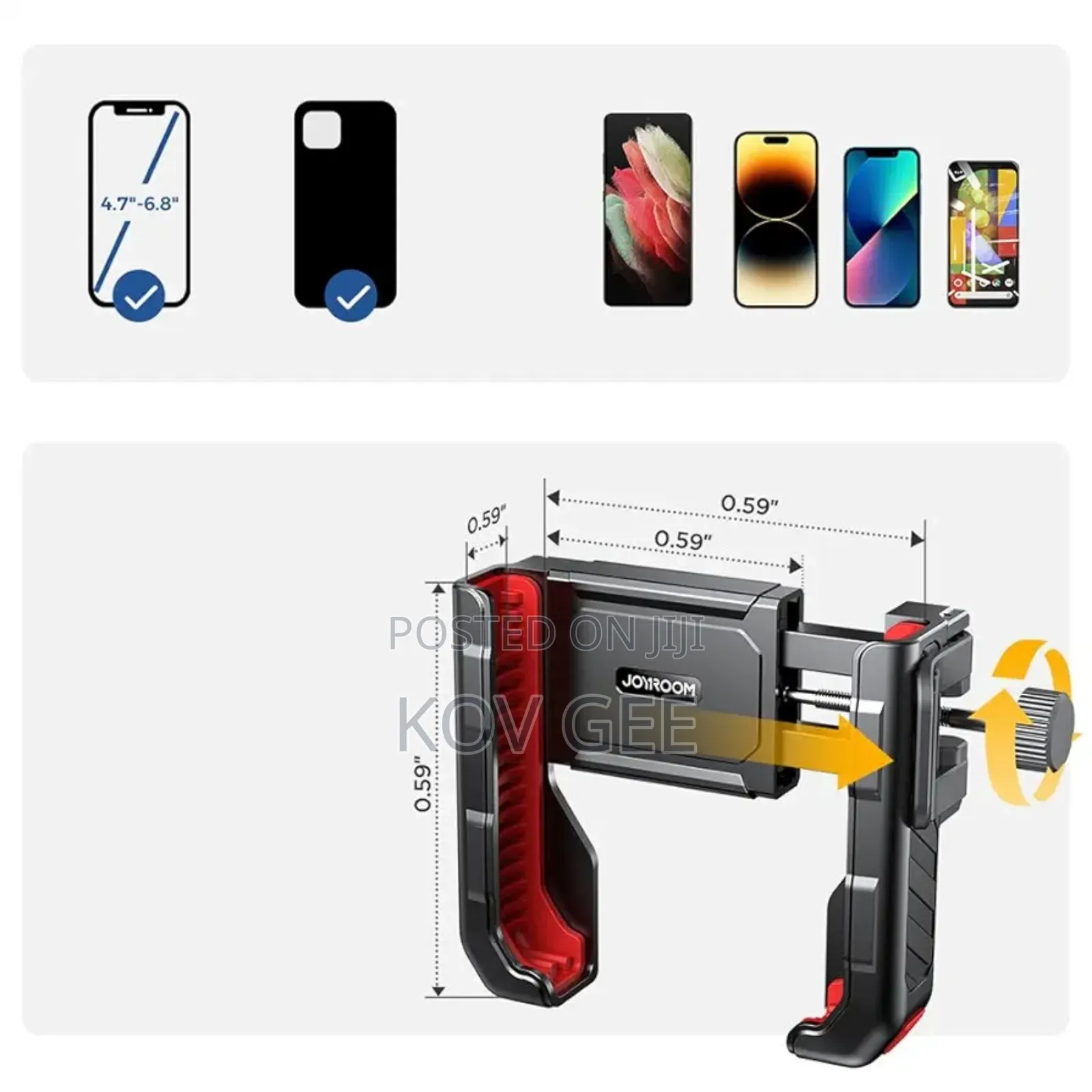Phone Holder for Scooter, Bicycle, Motorcycle– Joyroom Jr-Zs266
