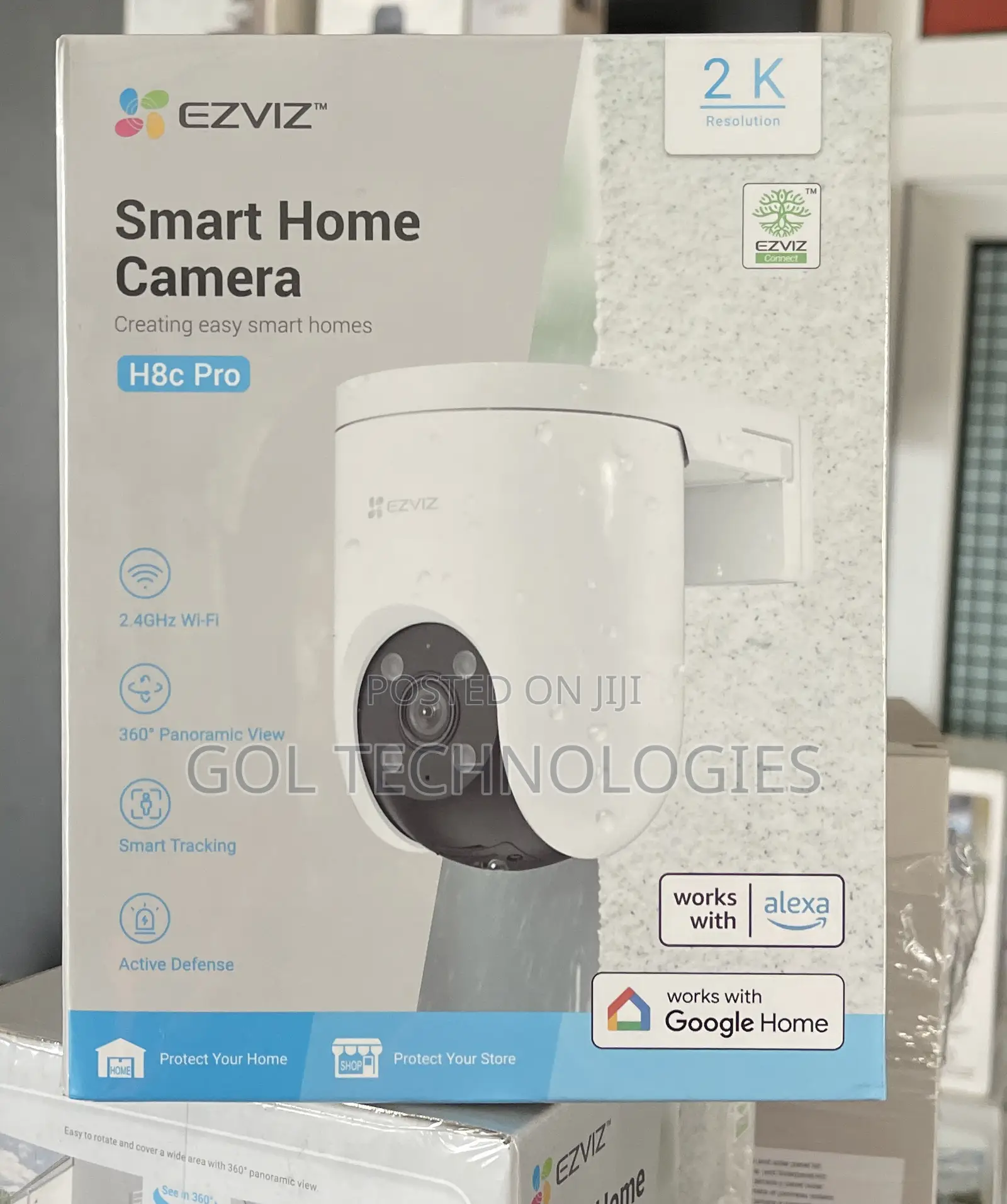 Ezviz Smart Home Wifi Camera H8c Pro With Motion Tracking Mini Pt