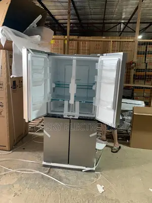 Samsung Fridge 4 Door 650 Ltr Black See Thru Ice Maker Smart
