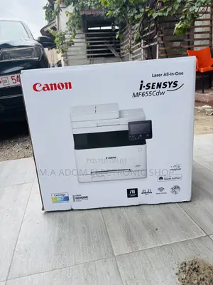 Canon I-Sensys Mf655cdw A4 Colour Multifunction Laser