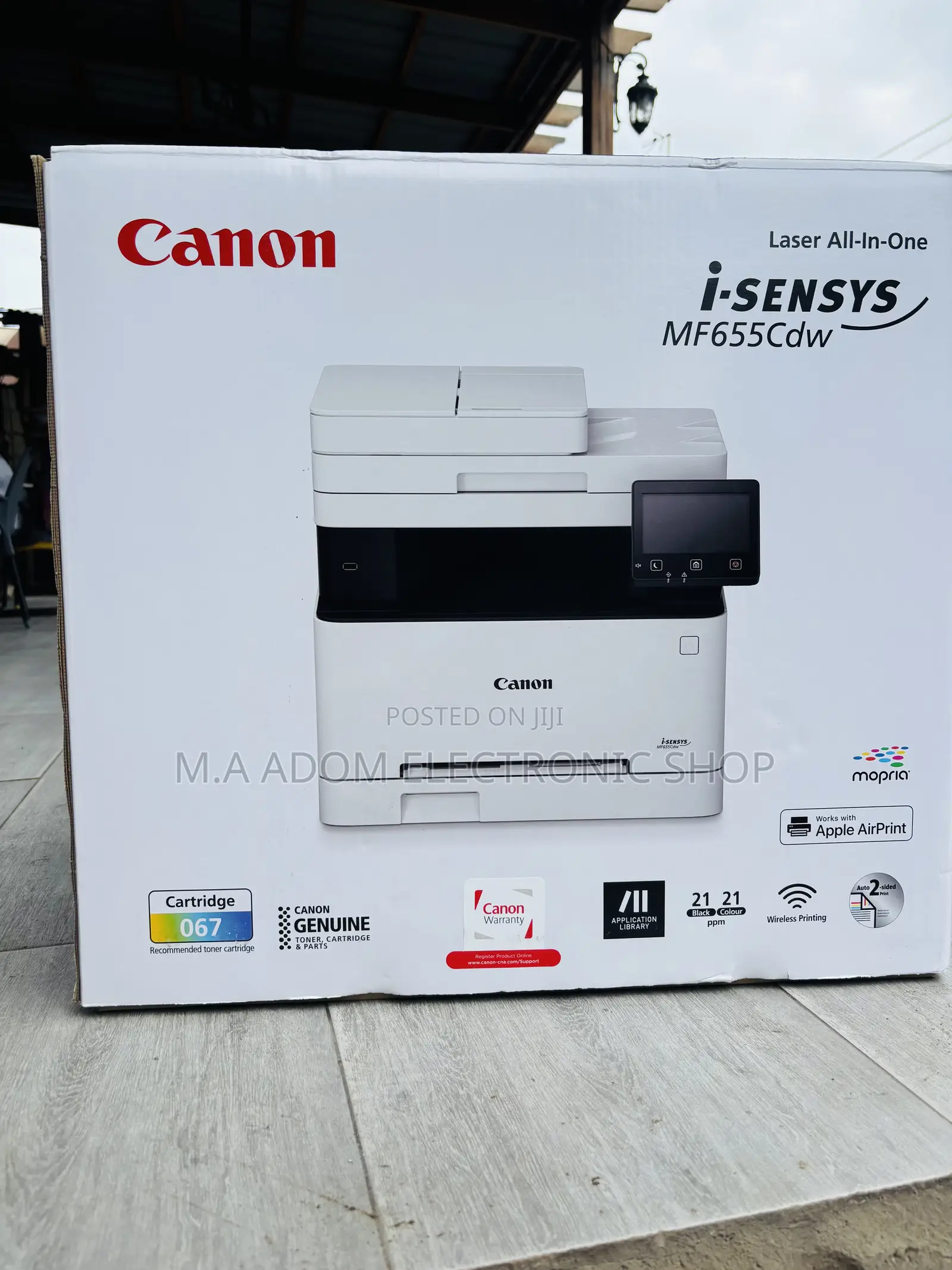 Canon Mf655 CDW All in One Printer