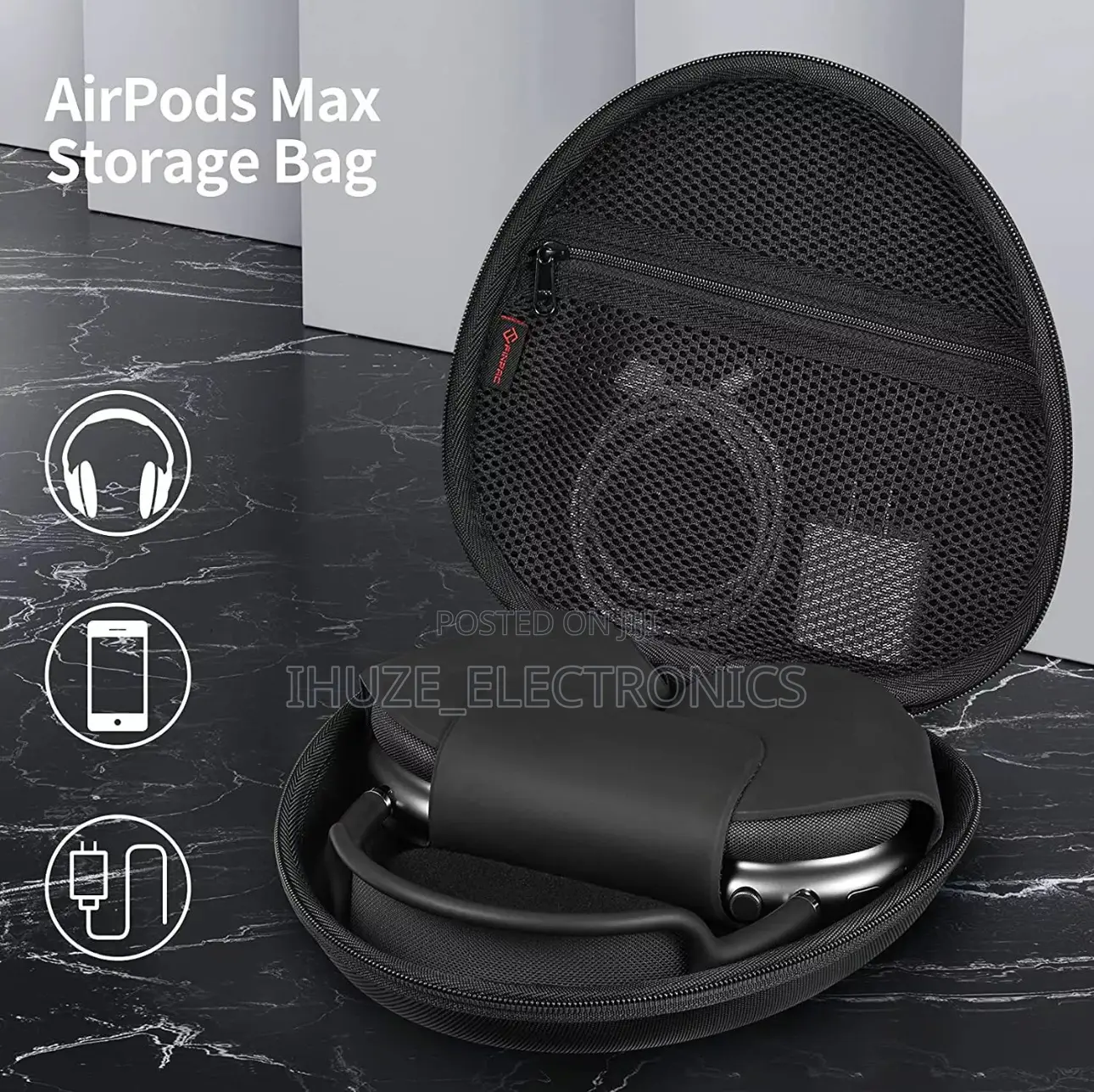 Airpods Max Storage Bag (Anti-Scratch / Waterproof)