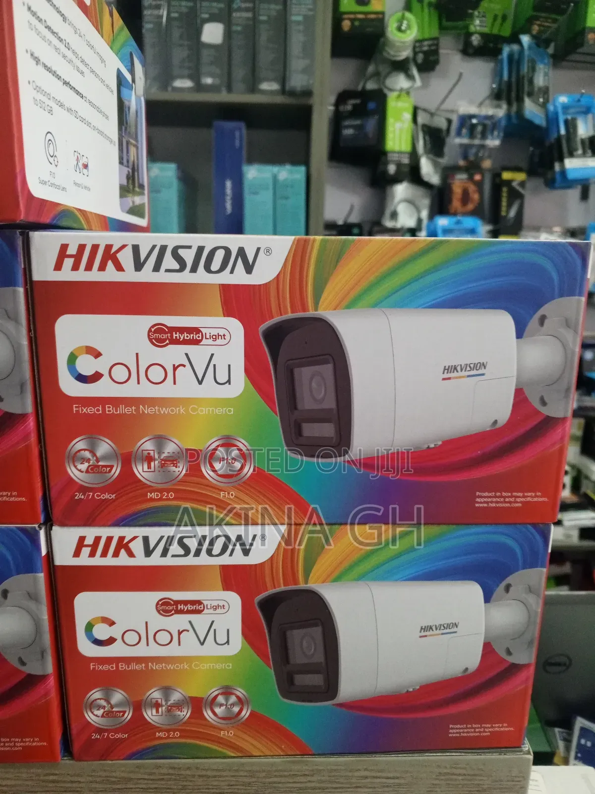 Hikvision 4mp 2 Way Audio Colorvu Ip Camera Ds-2cd1047g2h-Liuf/SRB