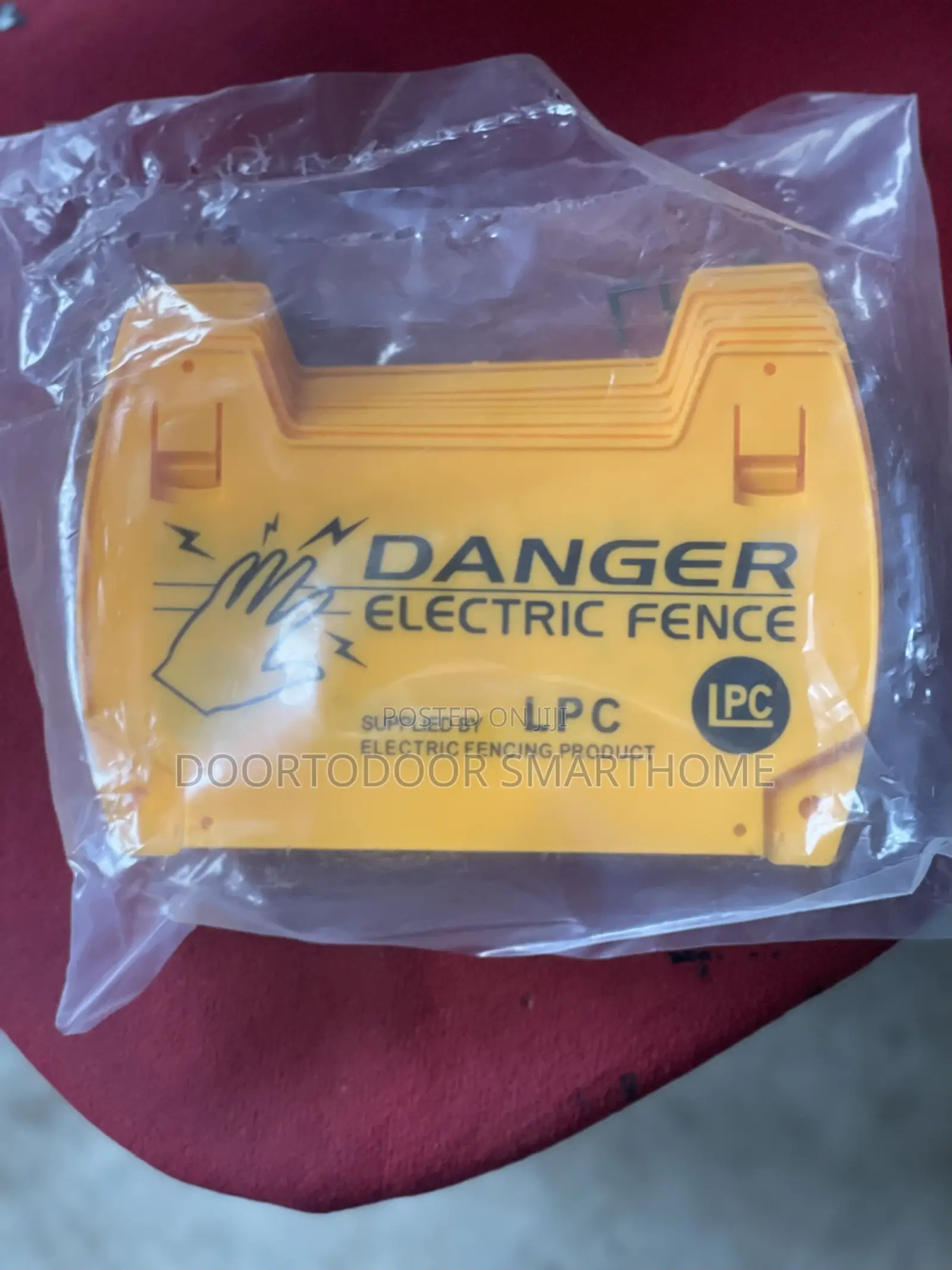 Electric Fence Warning Sign