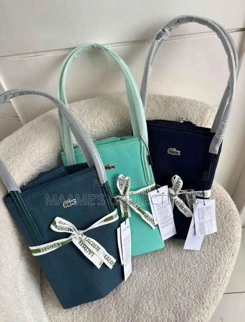 Lacoste Tote Shoulder Bag / Shopping Bag Large Capacity